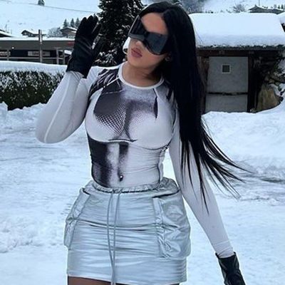 تی شرت دست دراز مدل چاپی تی شرت گردن چاپی تی شرت لاغری
