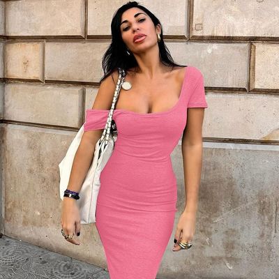 بهار تابستان لباس مخصوص مدل جدید مدل سکسی دستکش کوتاه